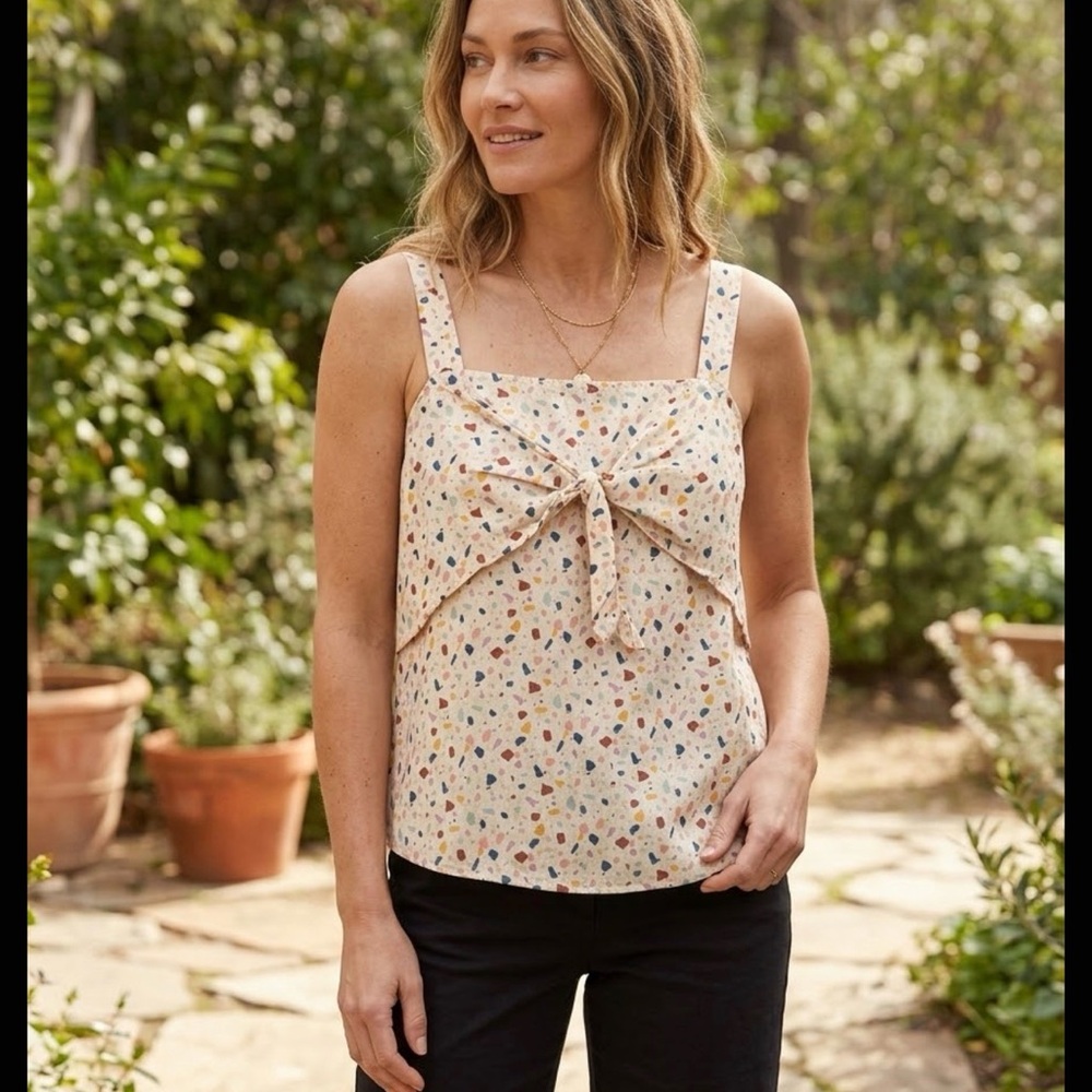 Madewell Multicolor Spotted top